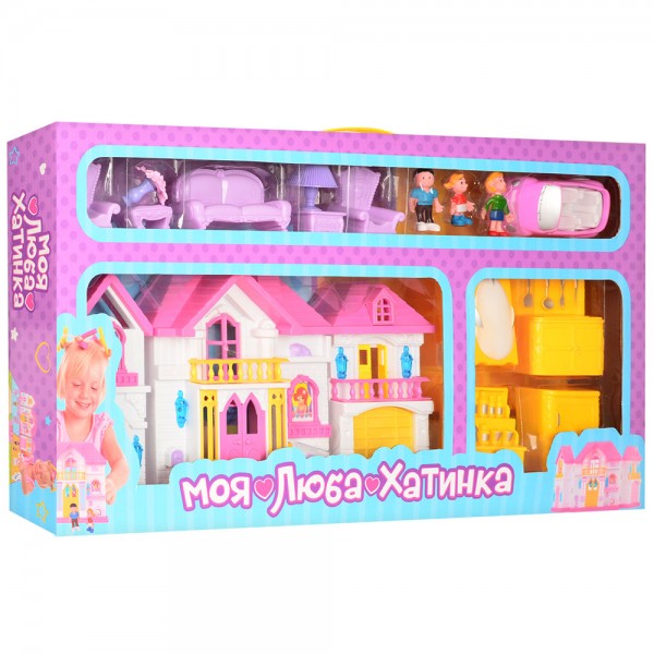 

Игровой набор Домик Мэтр Плюс WD-922A-B-E Желтый (BAM003438)