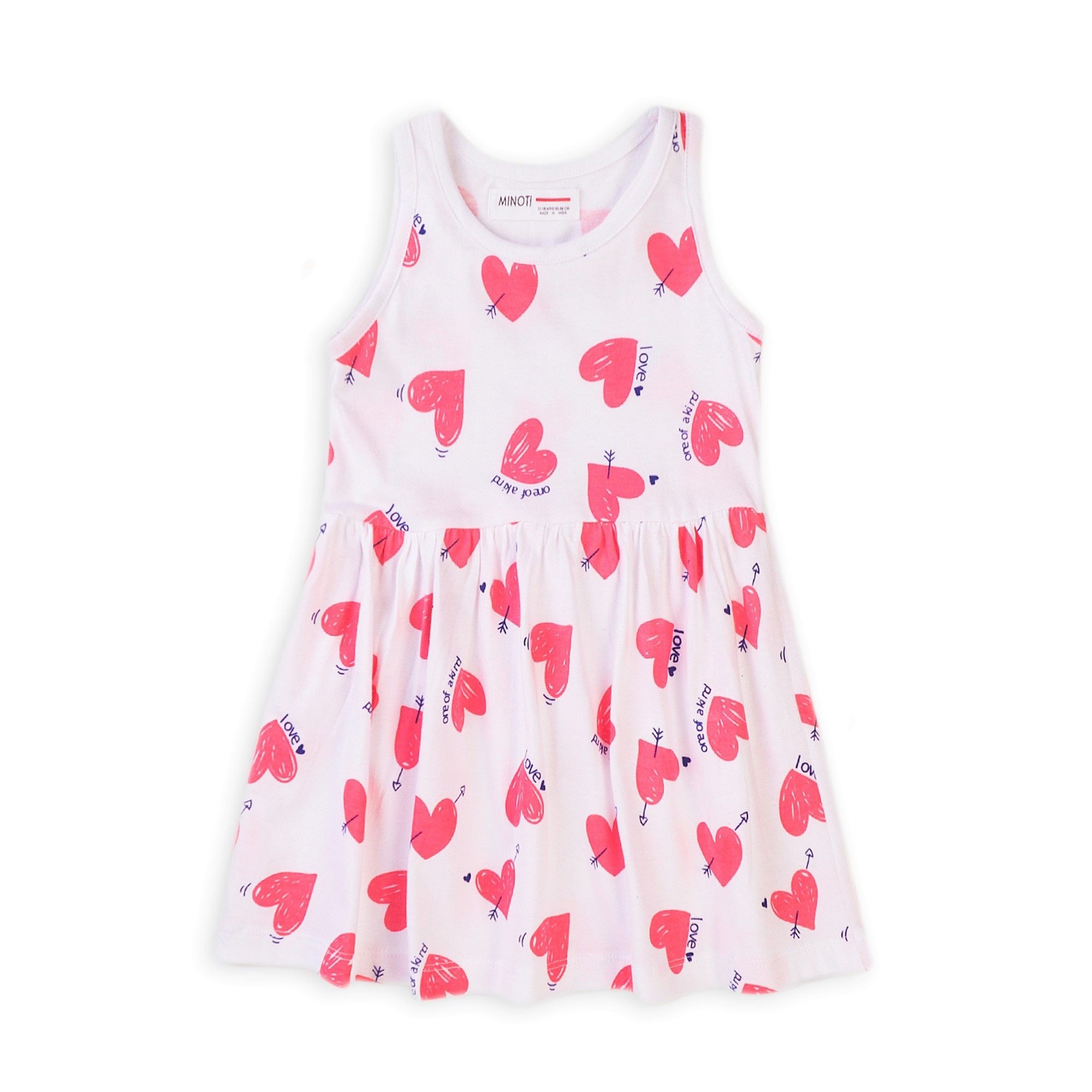 

Платье Minoti (6TDRESS 9) 80-86 см. белое