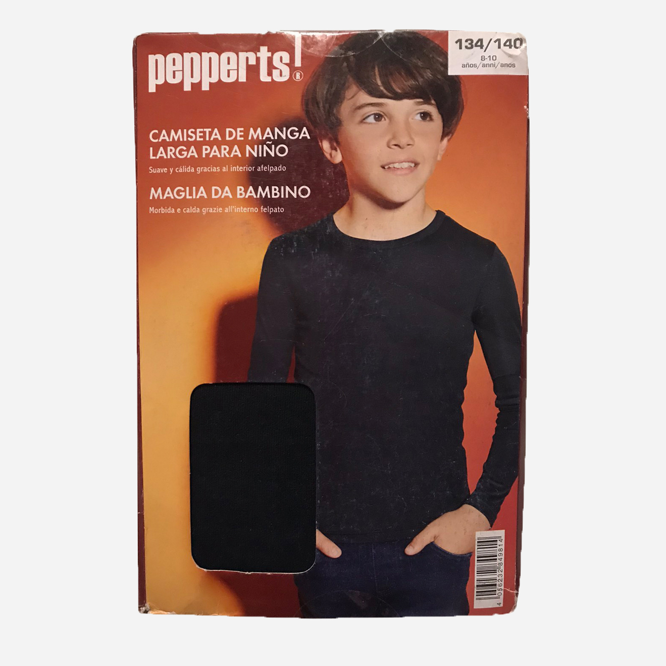 

Лонгслив Pepperts PIL41148 122-128 см Темный синий