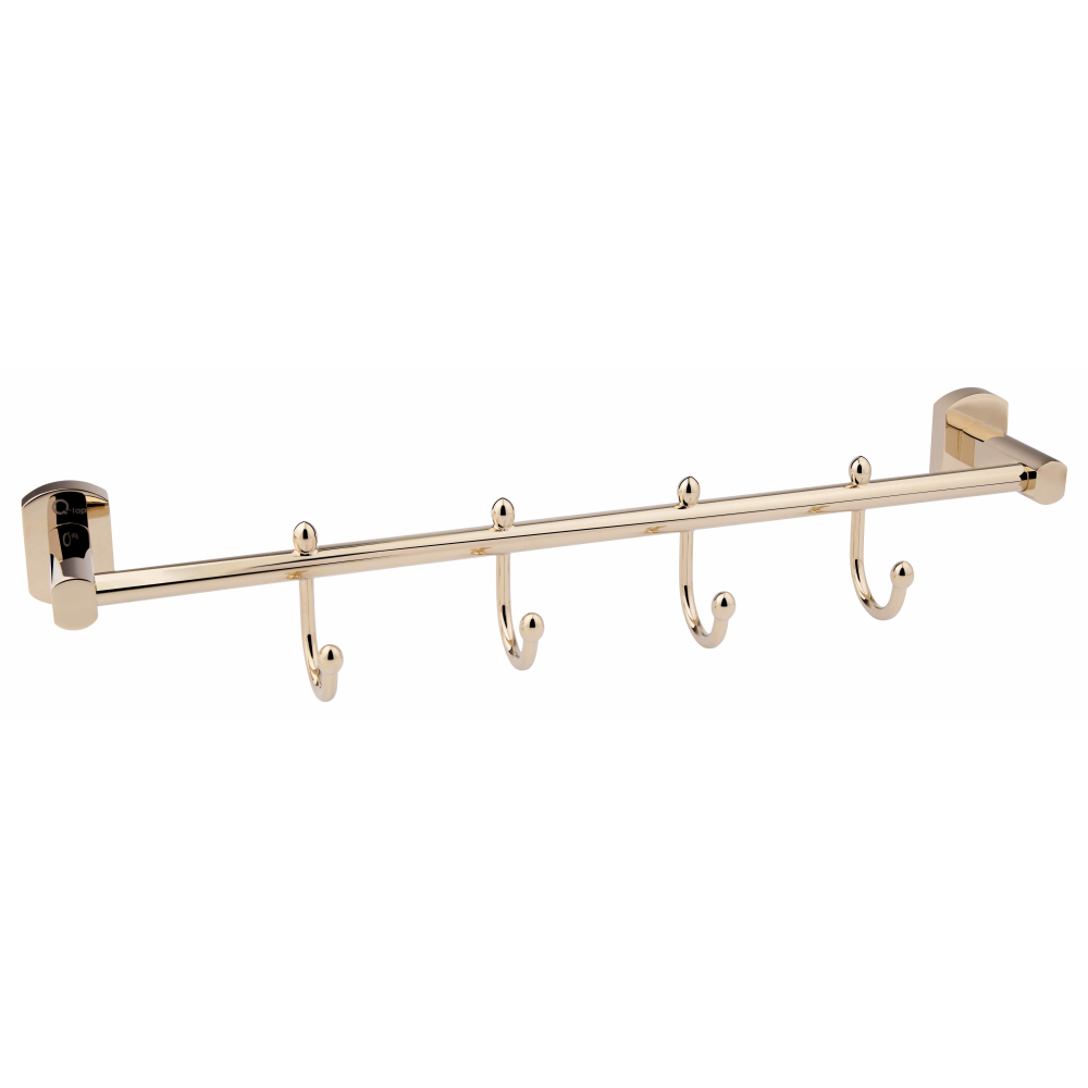 

Планка, Держатель Для Полотенец 4 Крючка Qtap Liberty Oro 1154-4