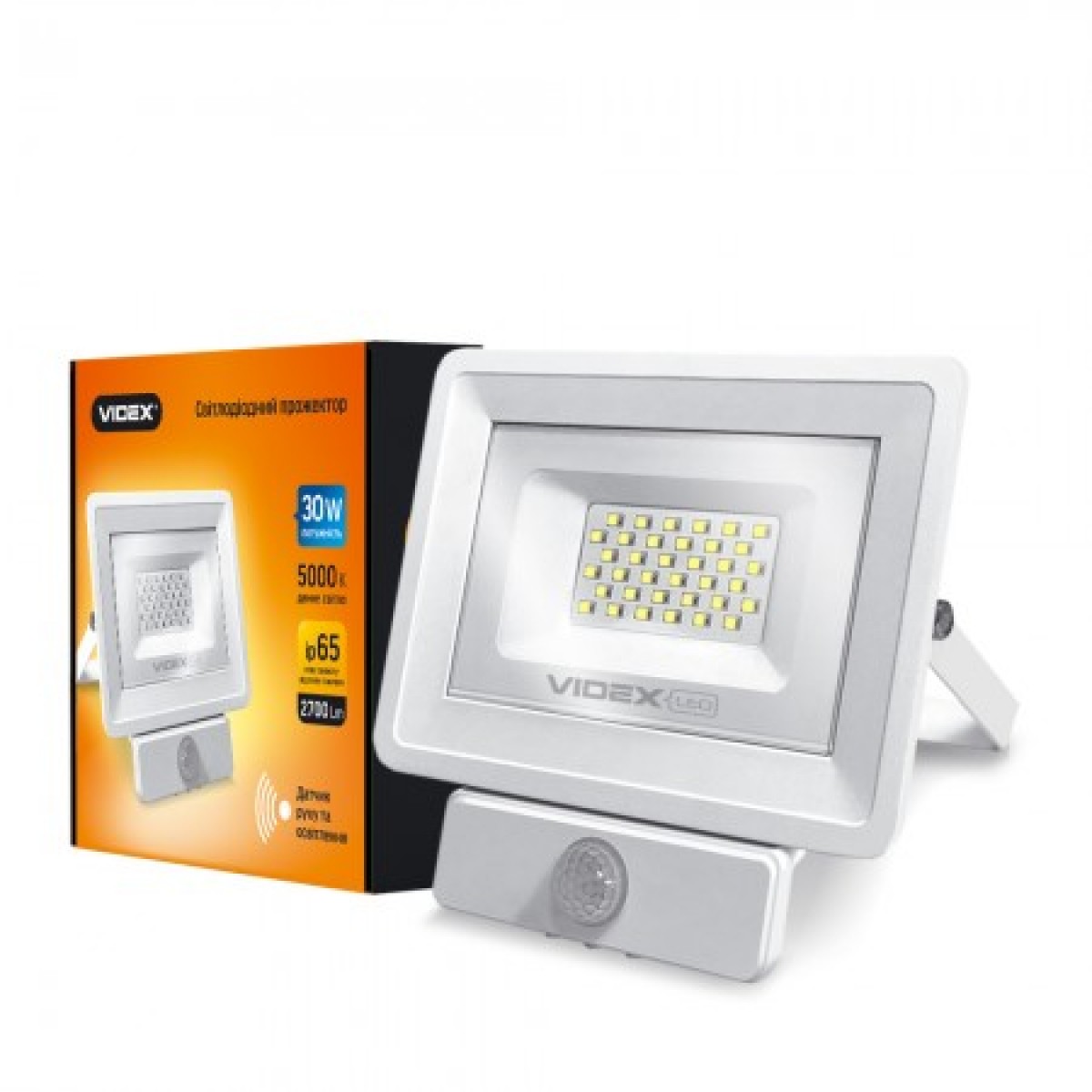 

Прожектор светодиодный Videx 30W 5000K 220V (VL-Fe-305W-S) Сенсорный