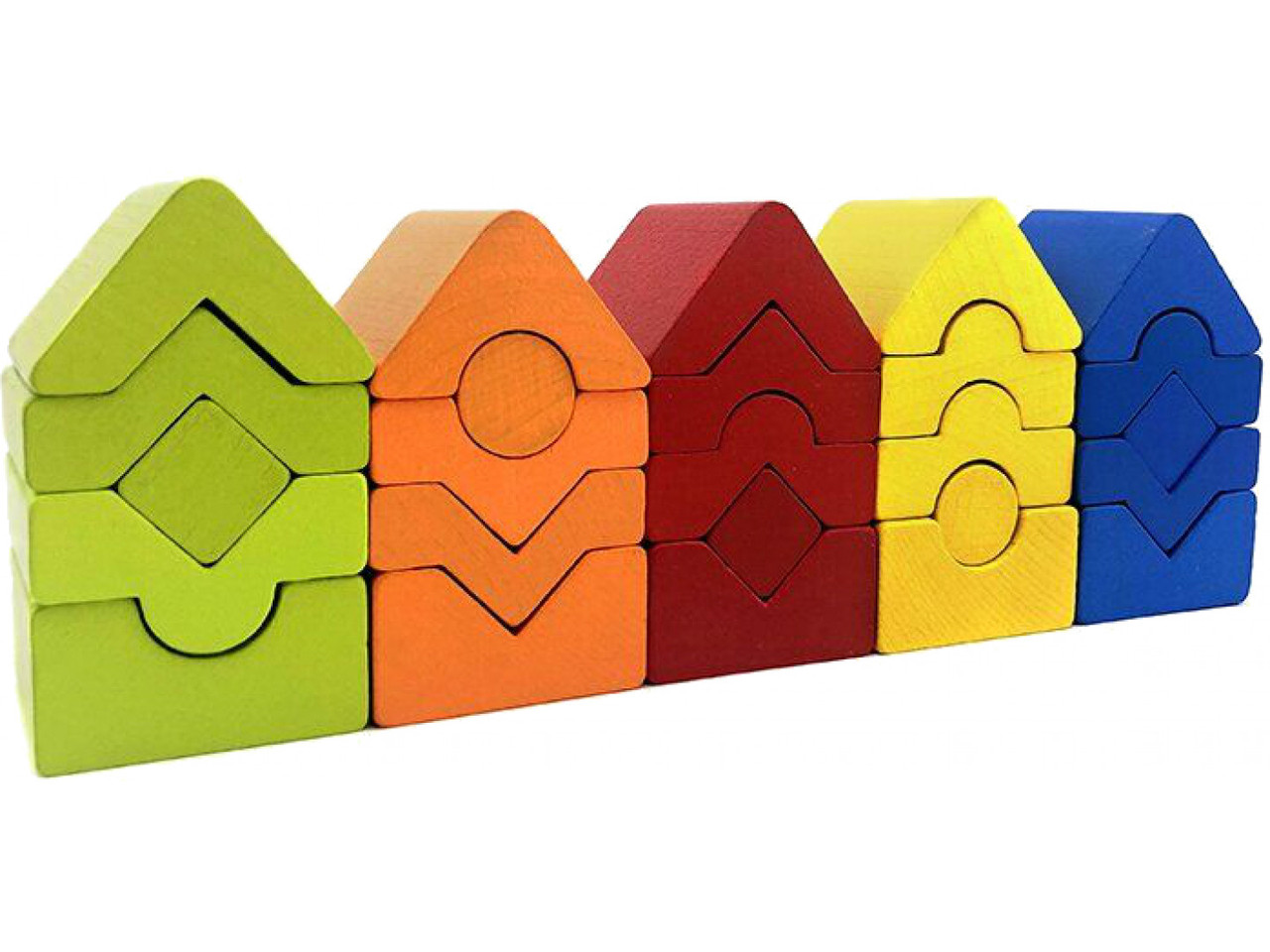 

Игрушка деревянная Cubika Пирамида LD-13 25 деталей 15016