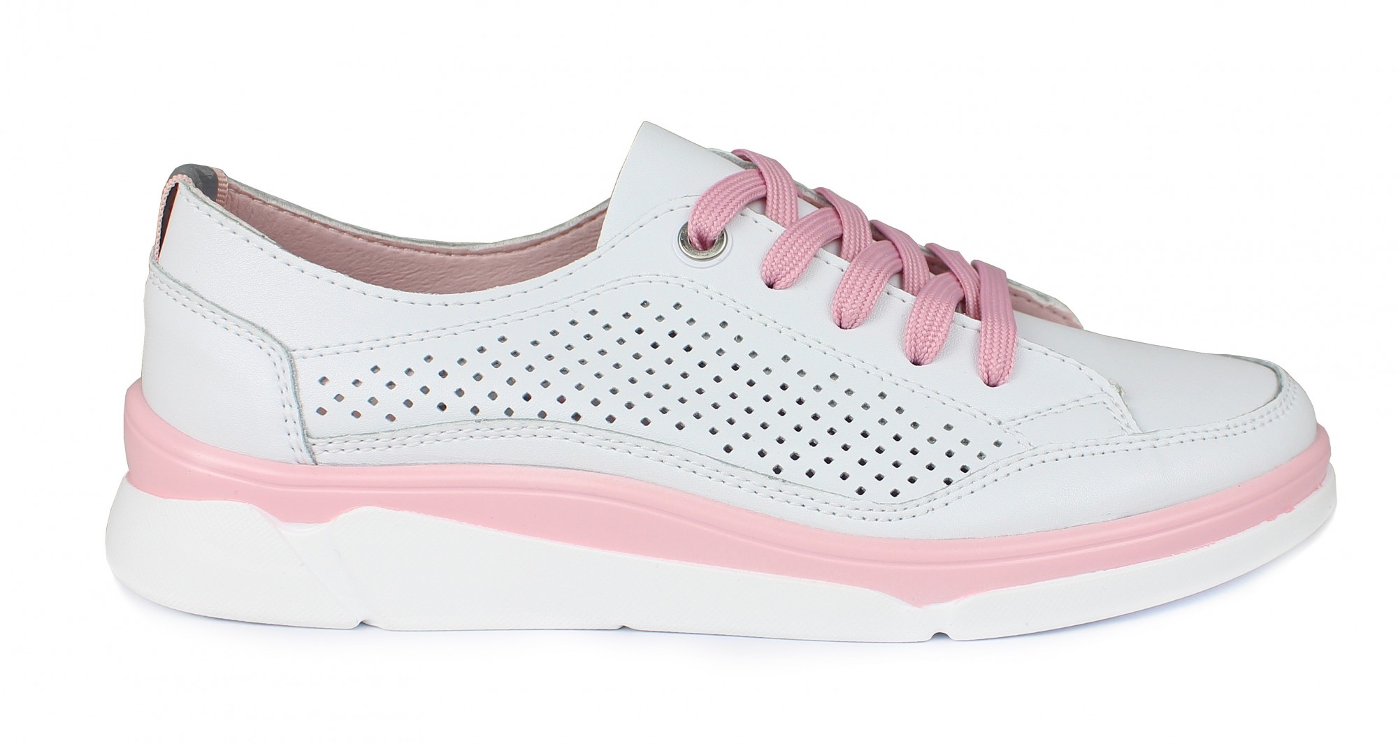 

Кеды Allshoes BF2-228-02 кожа 40 25,5 см Белые