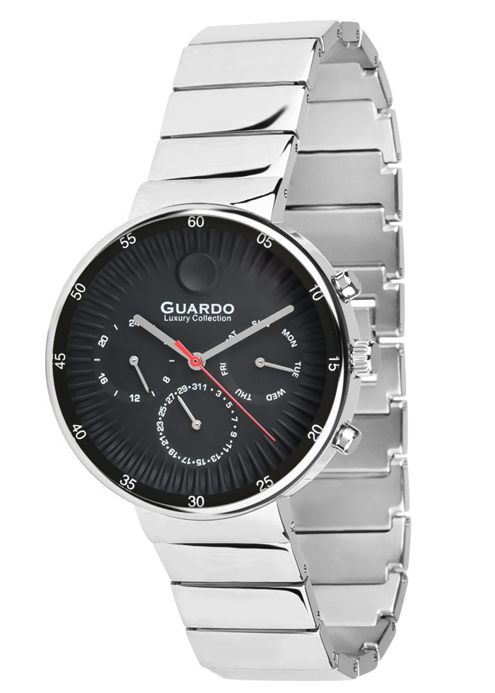 

Часы женские Guardo S02408(1)-1 серебряные