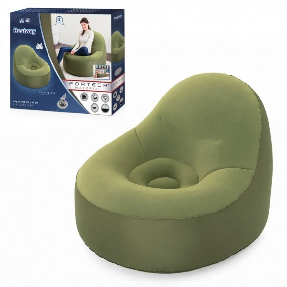 

Надувное велюровое кресло Bestway RL 75082