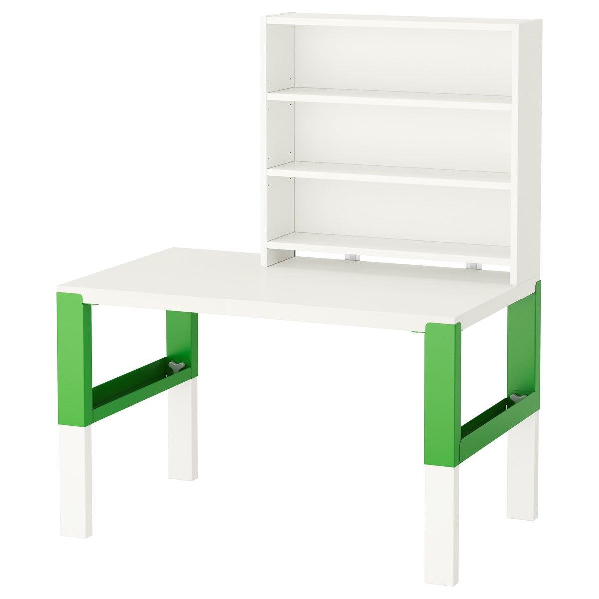 

Письменн стол с полками IKEA ПОЛЬ белый 791.289.77