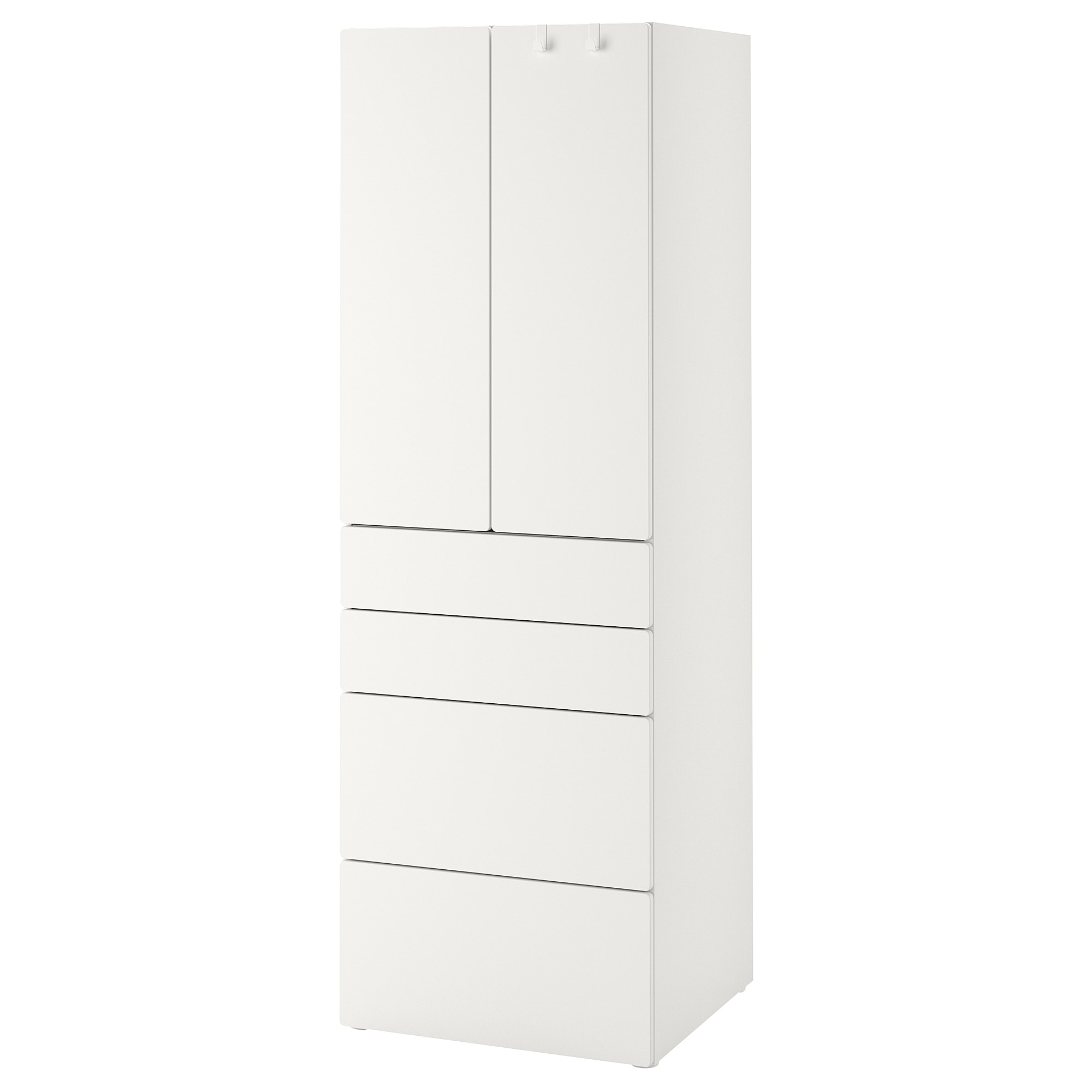 

Гардероб IKEA СМОСТАД белый белый 393.899.76