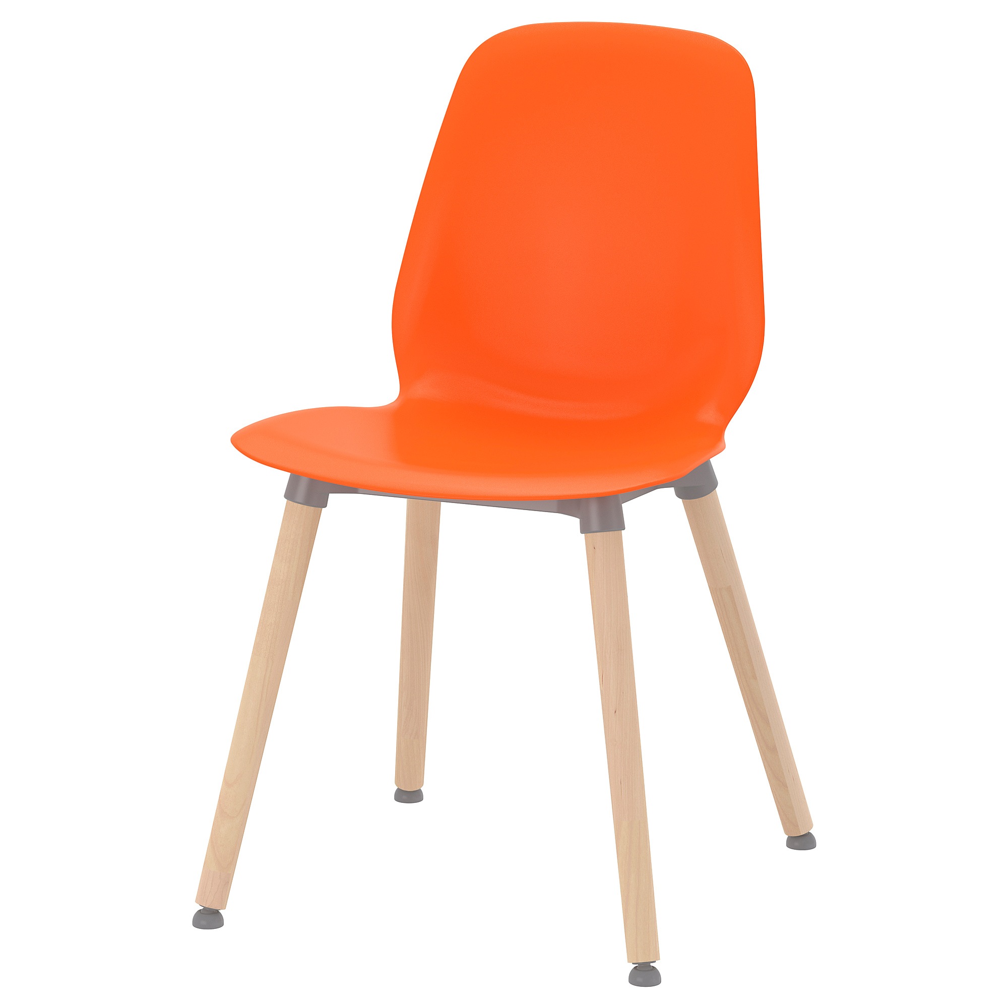 

Стул IKEA ЛЕЙФ-АРНЕ оранжевый 793.041.69