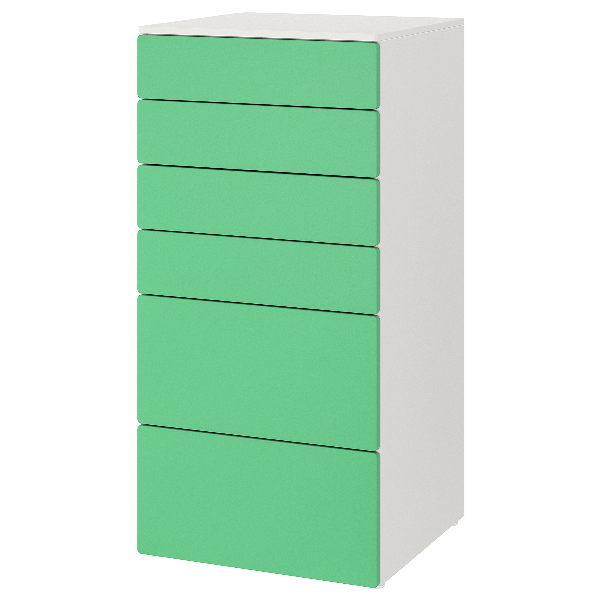 

Комод с 6 ящиками IKEA СМОСТАД / ОПХУС белый 893.877.29