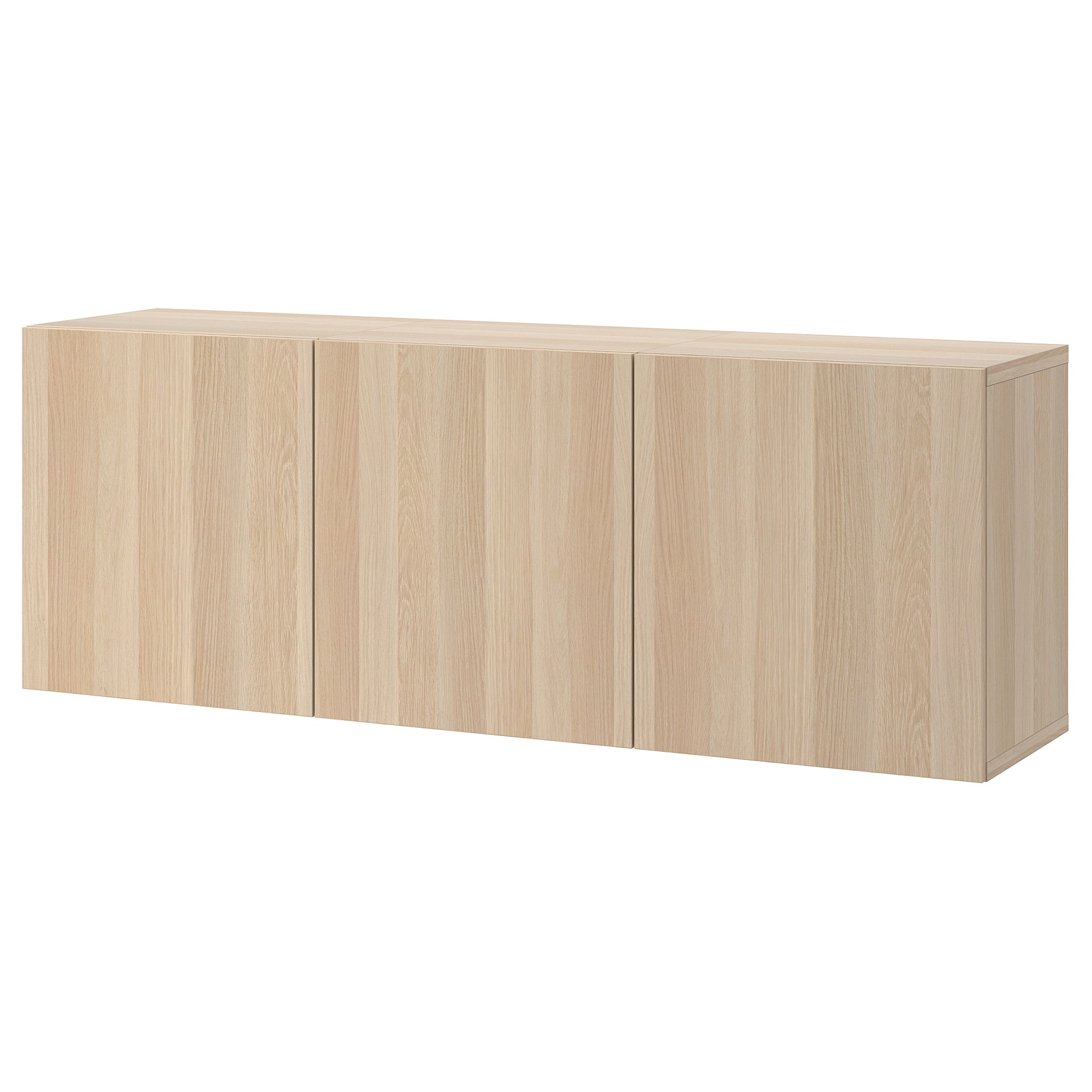 

Комбинация настенных шкафов IKEA БЕСТО лаппвикен под беленый дуб 093.017.44