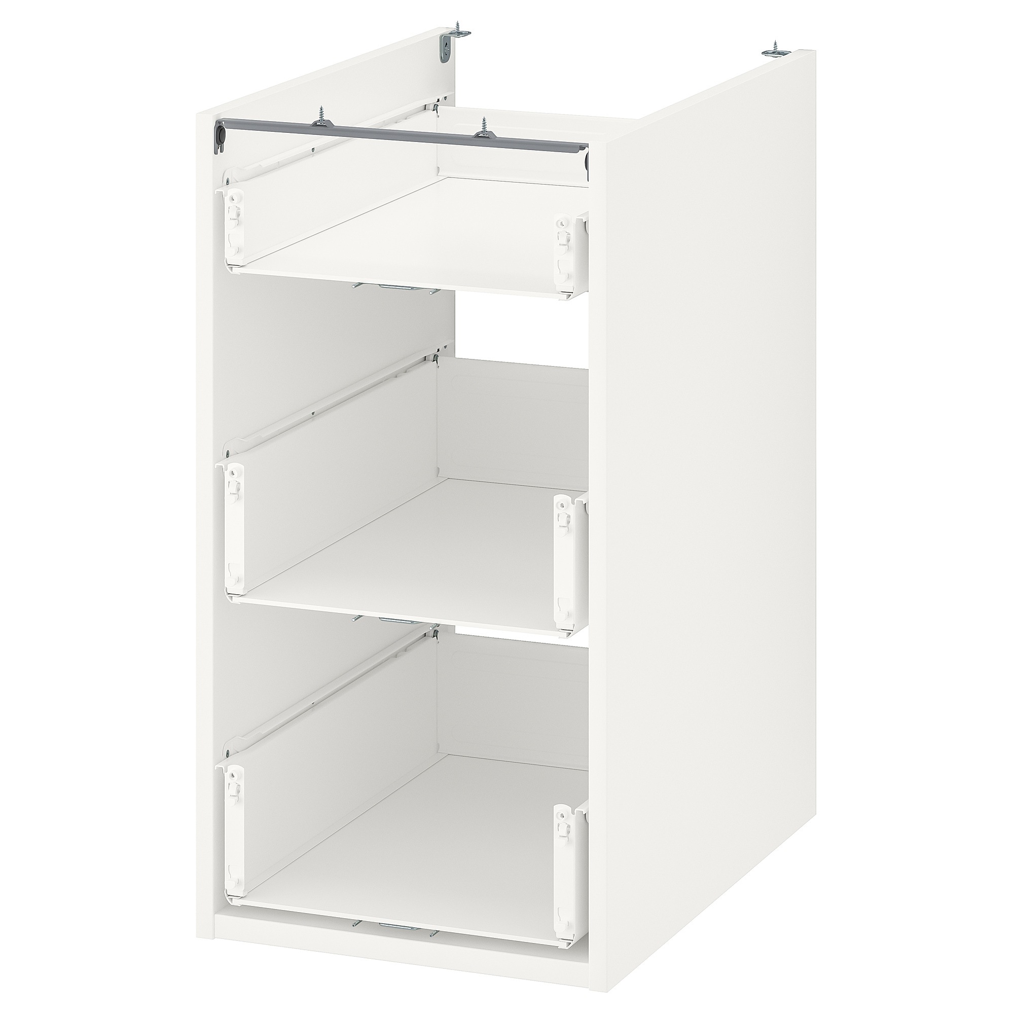 

Напольный шкаф / 3 ящика IKEA ENHET белый 404.404.22