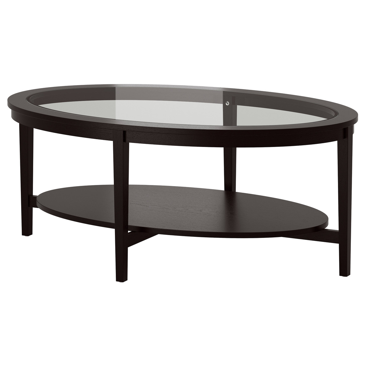 

Журнальный стол IKEA МАЛМСТА черно-коричневый 602.611.84