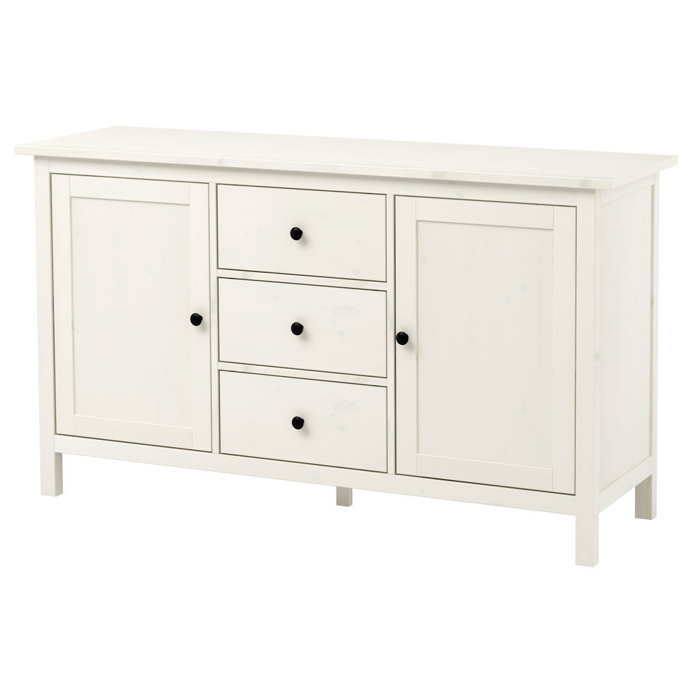 

Сервант IKEA ХЕМНЭС белая морилка 403.092.57
