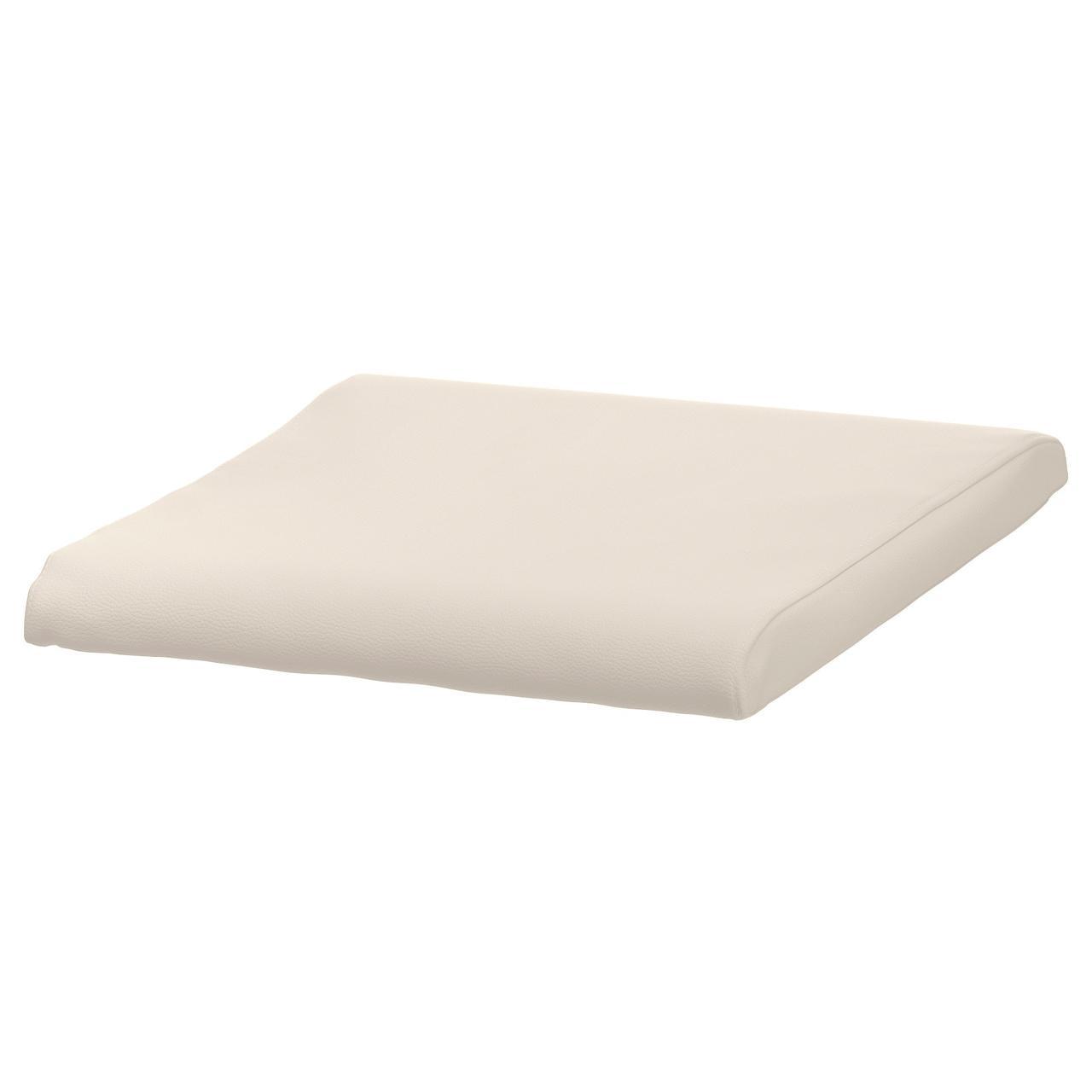 

Подушка-сиденье на табурет для ног IKEA ПОЭНГ глосе светло-бежевый 301.058.97