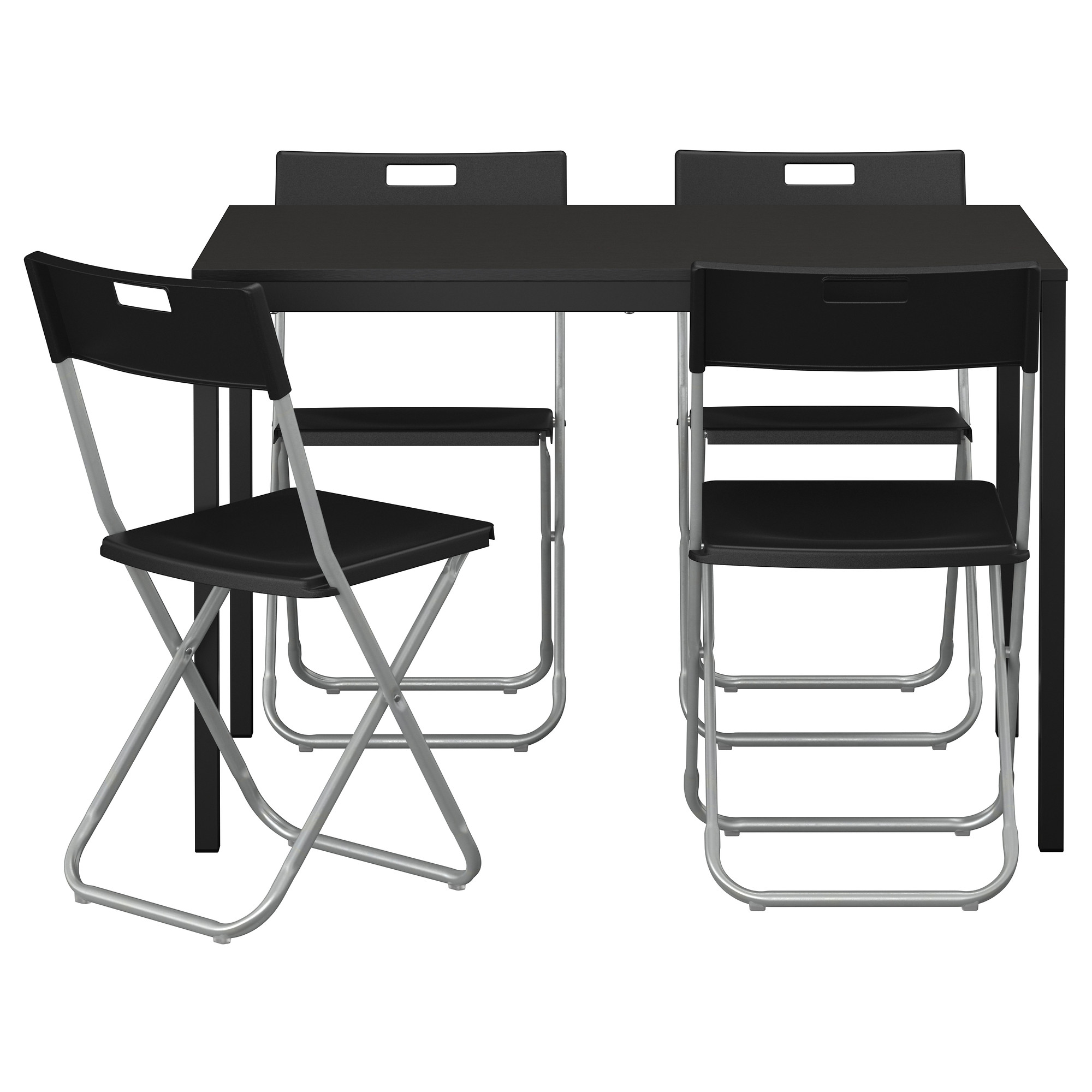

Стол и 4 стула IKEA ТЭРЕНДО / ГУНДЕ 890.106.99