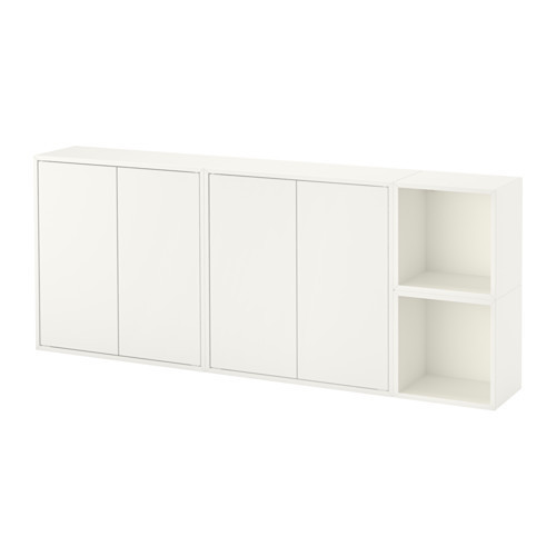 

Комбинация настенных шкафов IKEA ЭКЕТ белый 591.892.12