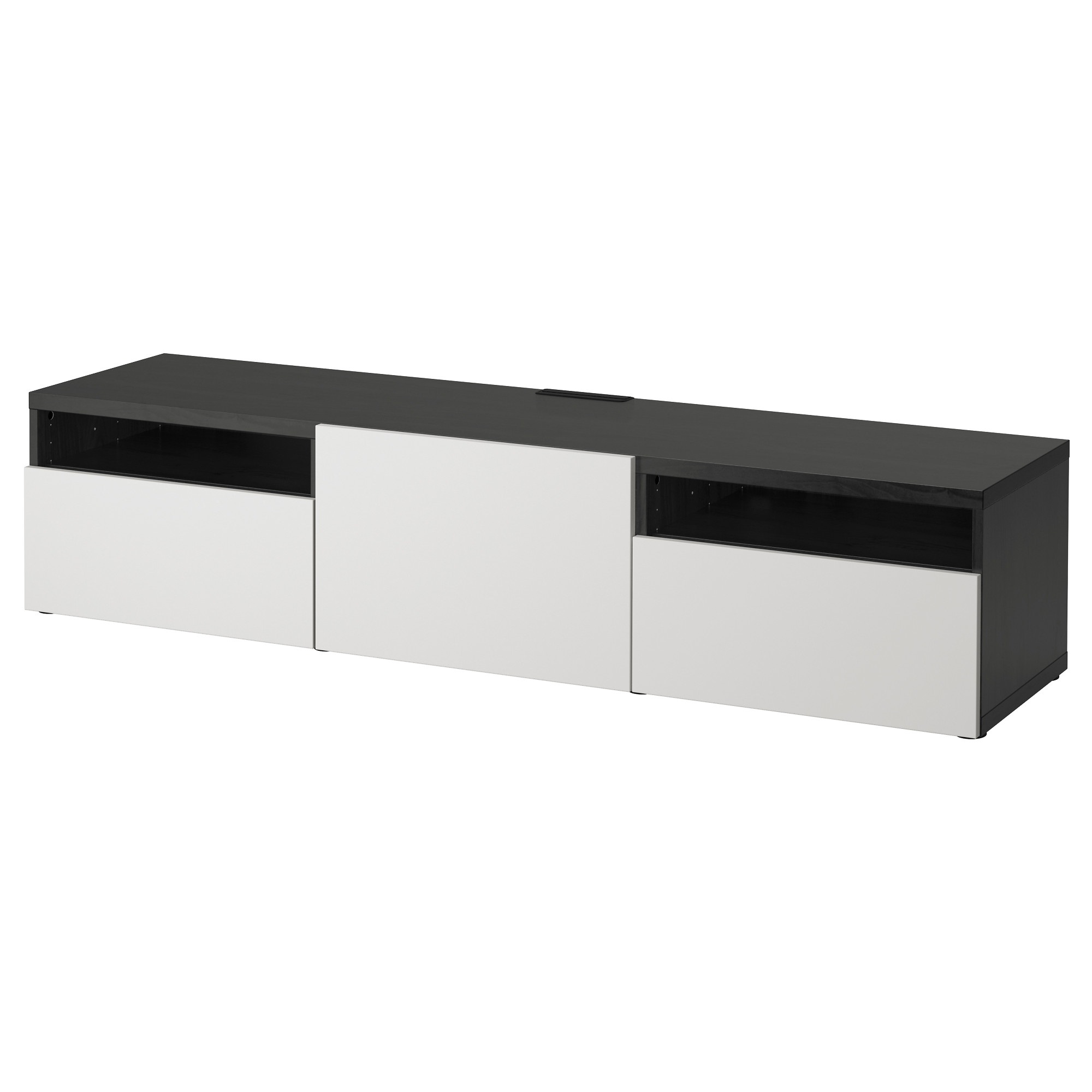 

Тумба под ТВ IKEA БЕСТО черно-коричневый 193.284.27