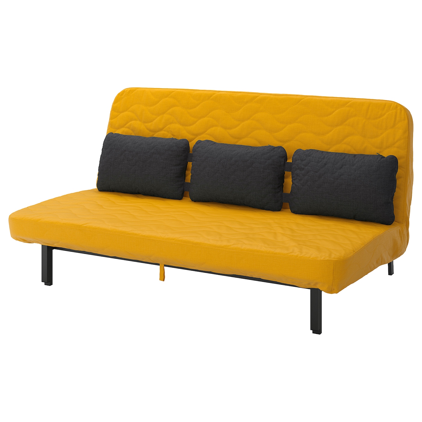 

Раскладной диван с тройными подушками IKEA NYHAMN с поролоновым матрасом 093.064.16