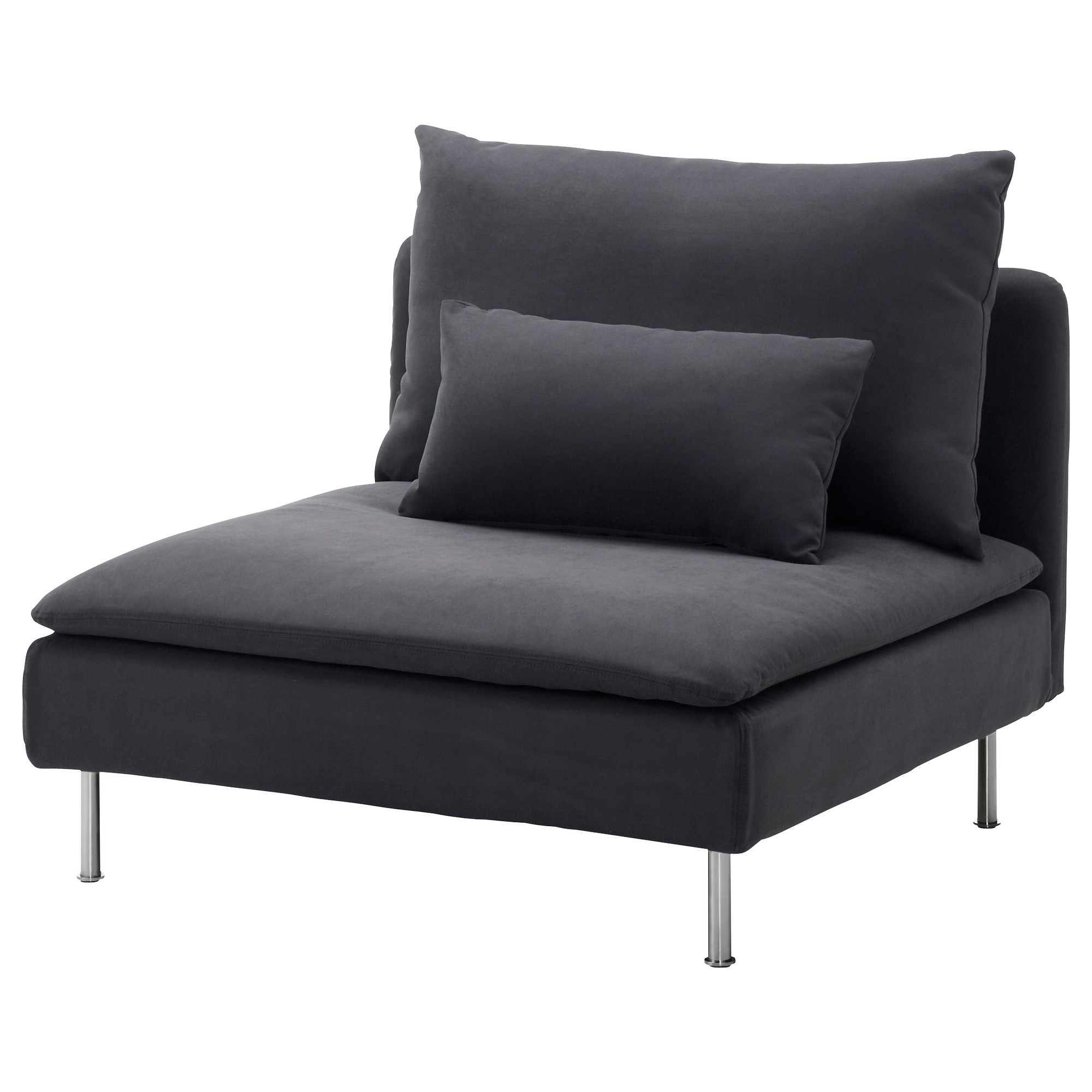 

1-местная секция IKEA SODERHAMN самста темно-серый 299.018.63