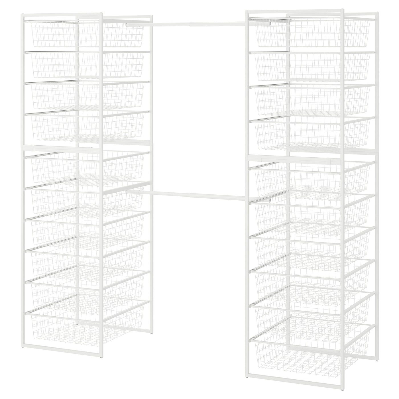 

Каркас/проволочные корзины/штанги IKEA ЙОНАКСЕЛЬ белый 992.976.34