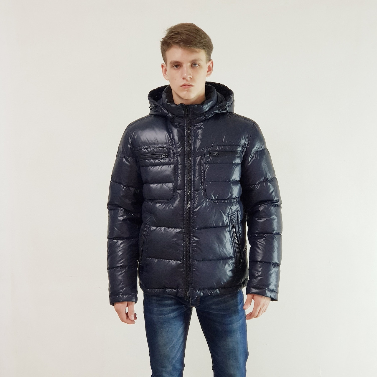 

Пуховик Snowimage  синий 125-3055, Пуховик Snowimage 46 синий 125-3055