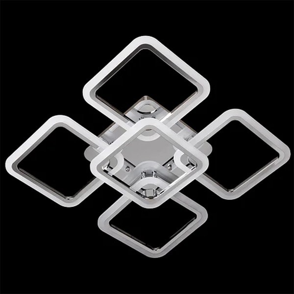 

Люстра LED 150W Свет SL-5342/4+1 CR+RGB