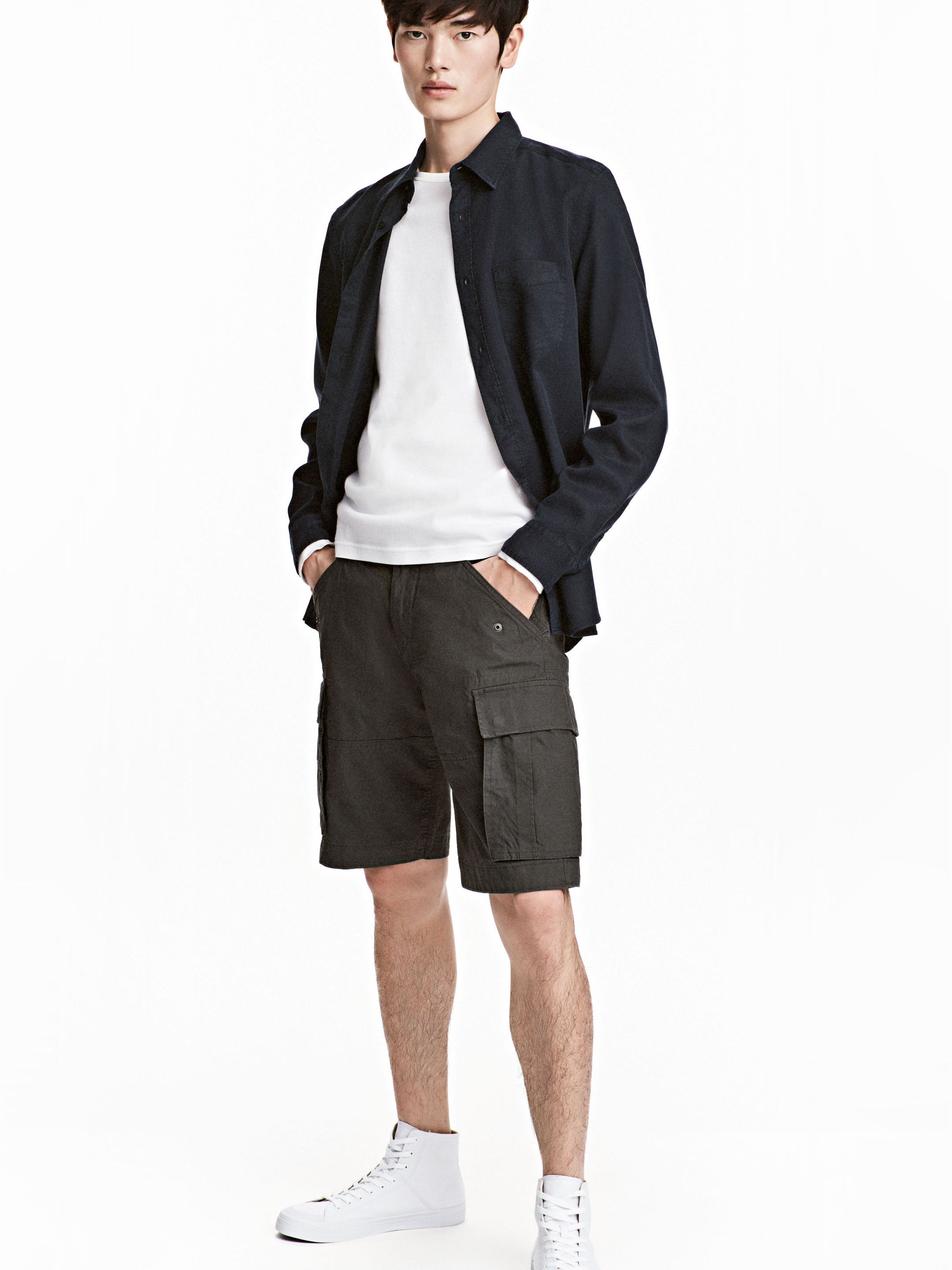 

Шорты H&M 2596095-ACXW 31 Темно-серые