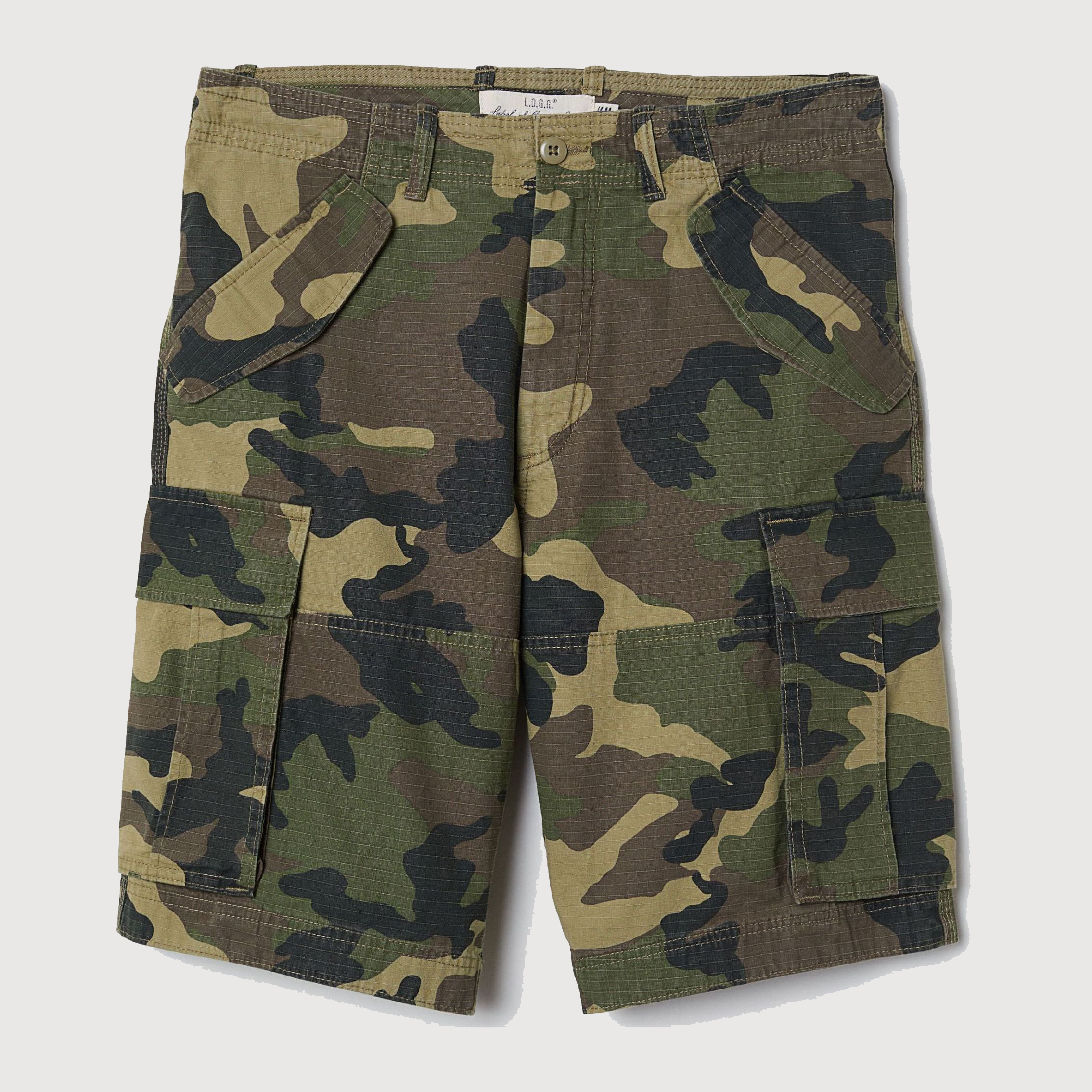 

Шорты H&M 5766617-ADUZ 29 Хаки в узоры
