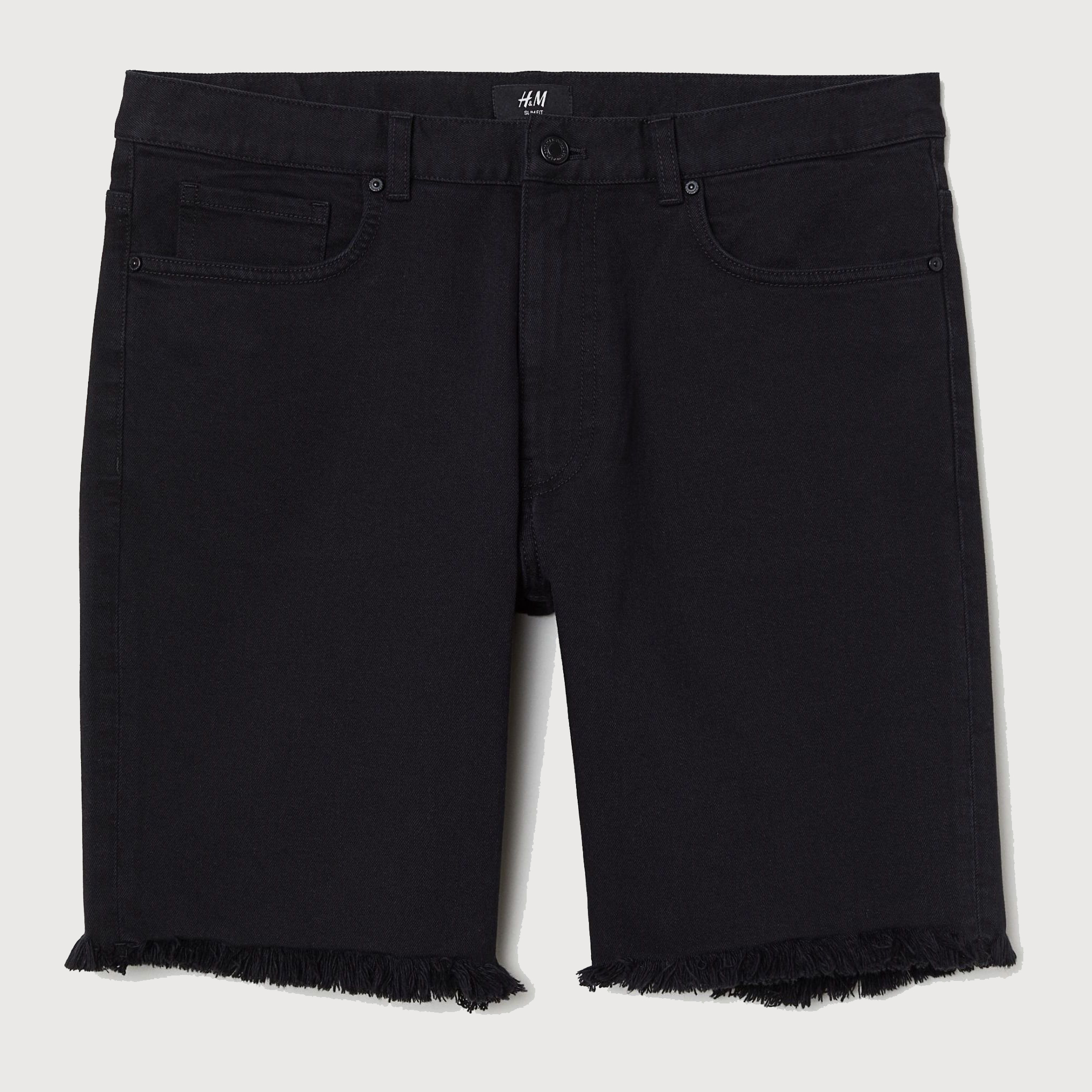 

Шорты джинсовые H&M 6183607-AAAD 30 Черные