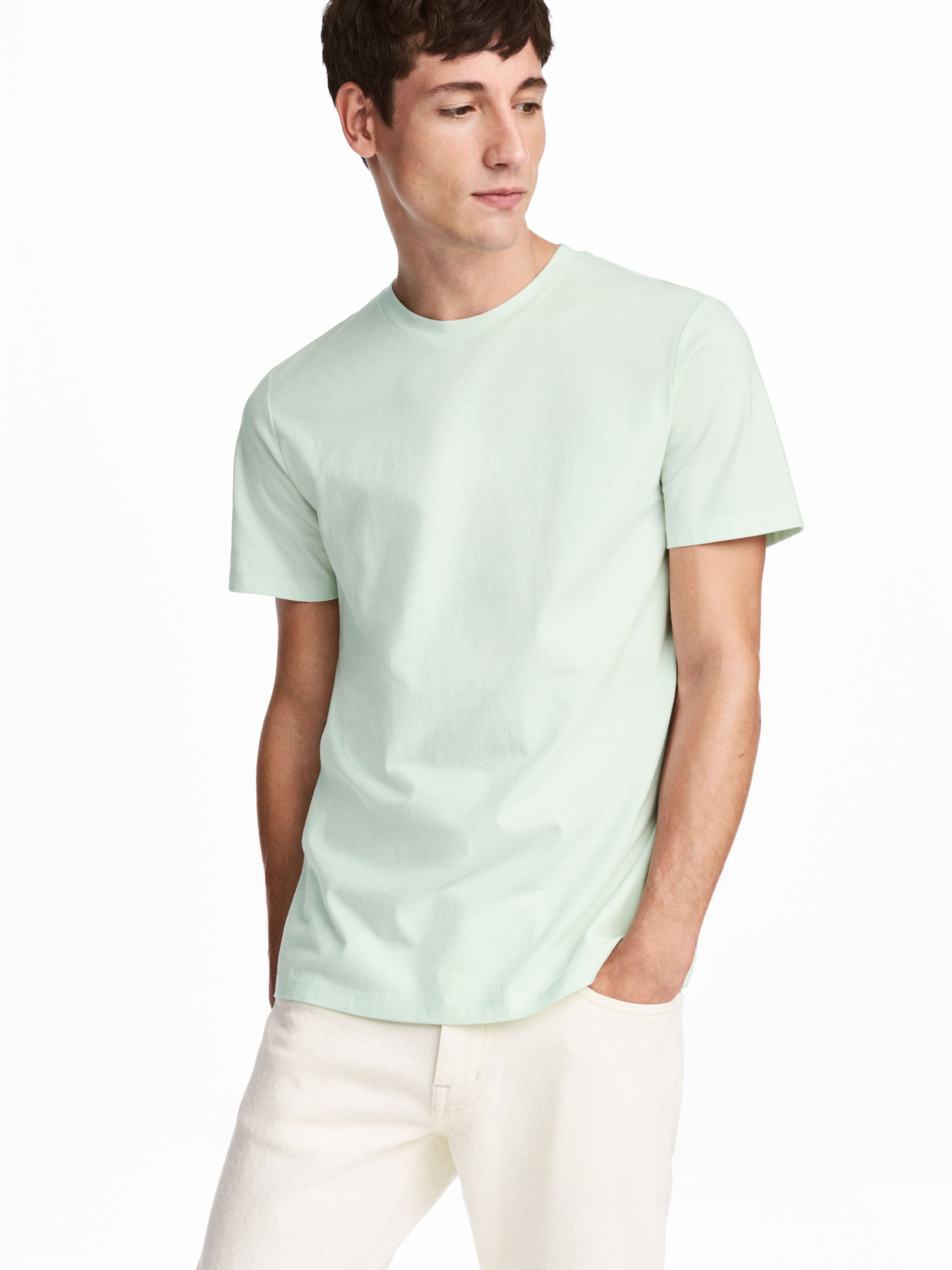 

Футболка H&M 5528528-ACWI XS Салатовая