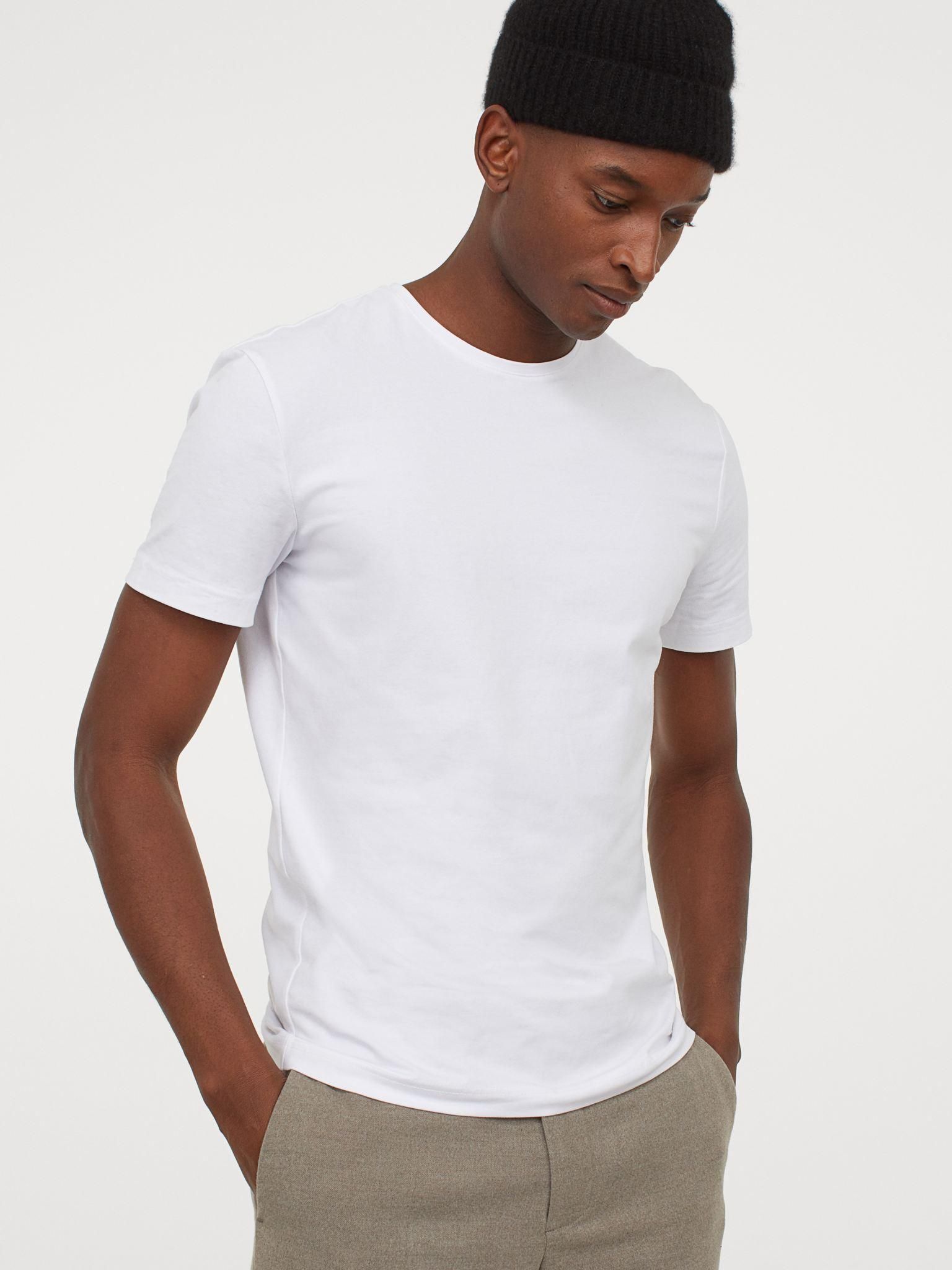 

Футболка H&M 6246841-ACTS L Белая