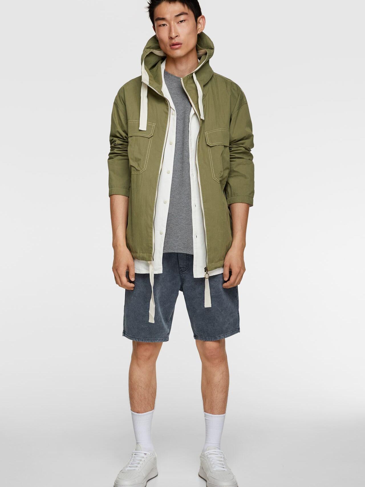 

Шорты джинсовые Zara 5862/367/407-ACDR M Сине-серые