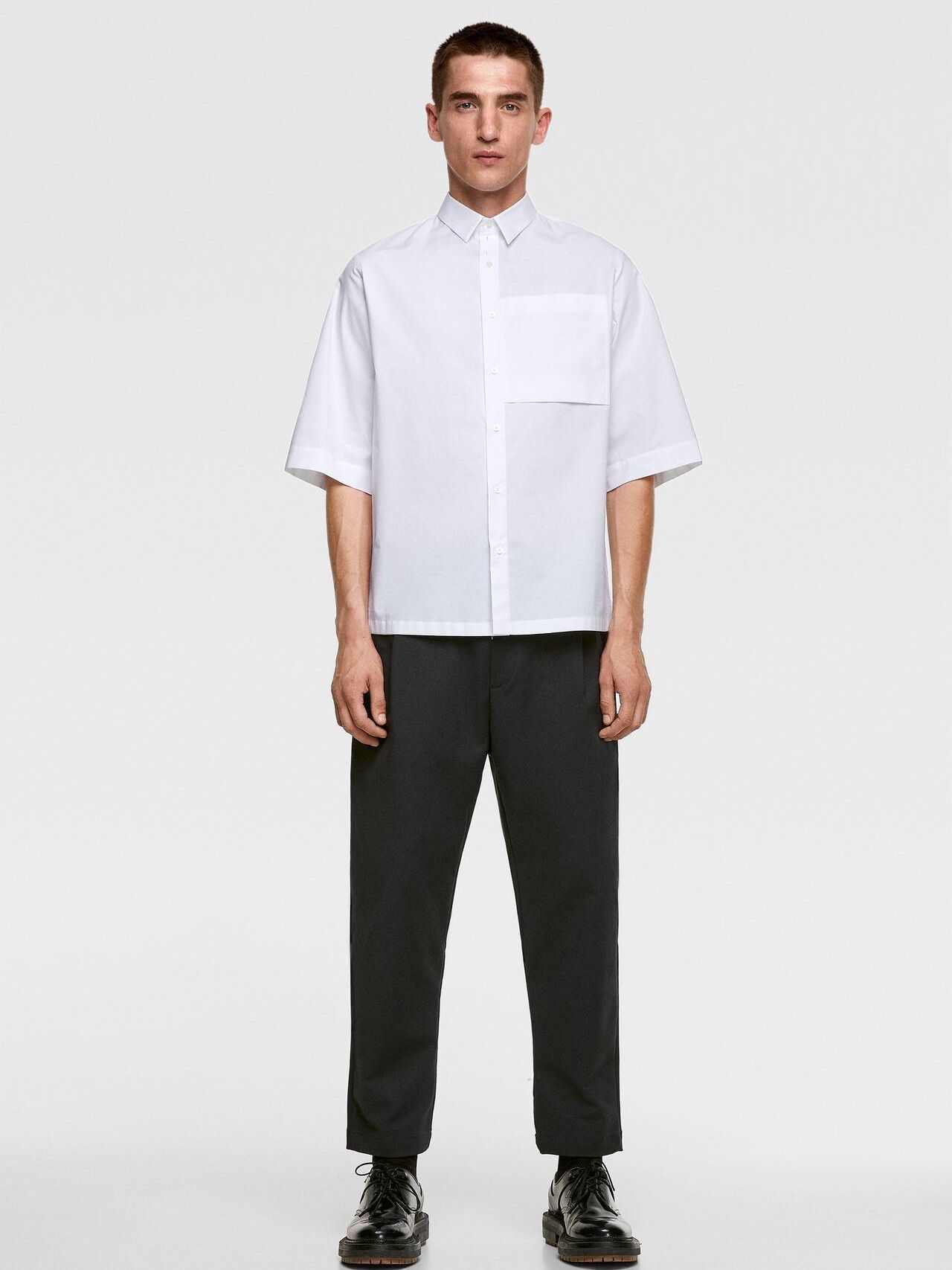 

Рубашка Zara 4482/237/250-ACTS S Белая
