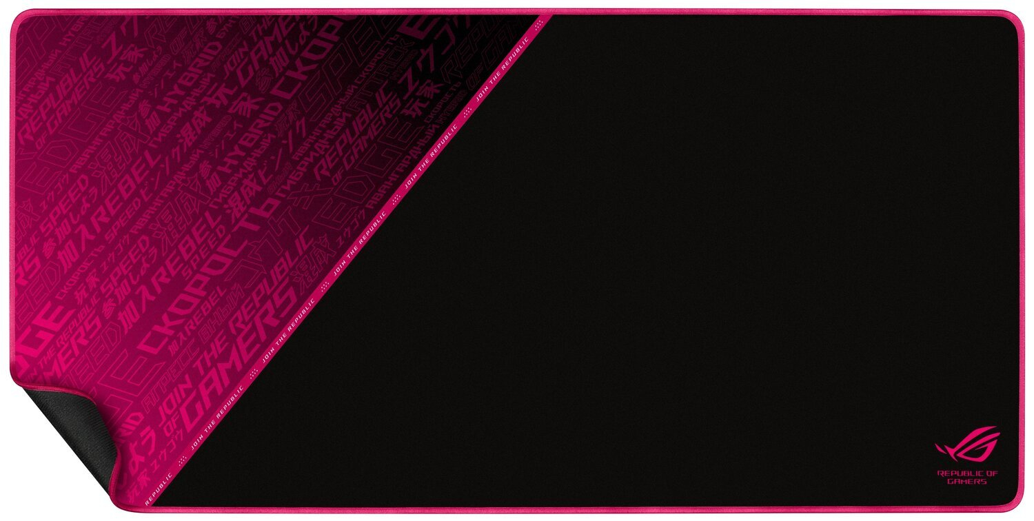 

Коврик для мыши ASUS ROG Sheath Electro Punk Black/Red (90MP01Z0-BPUA00)