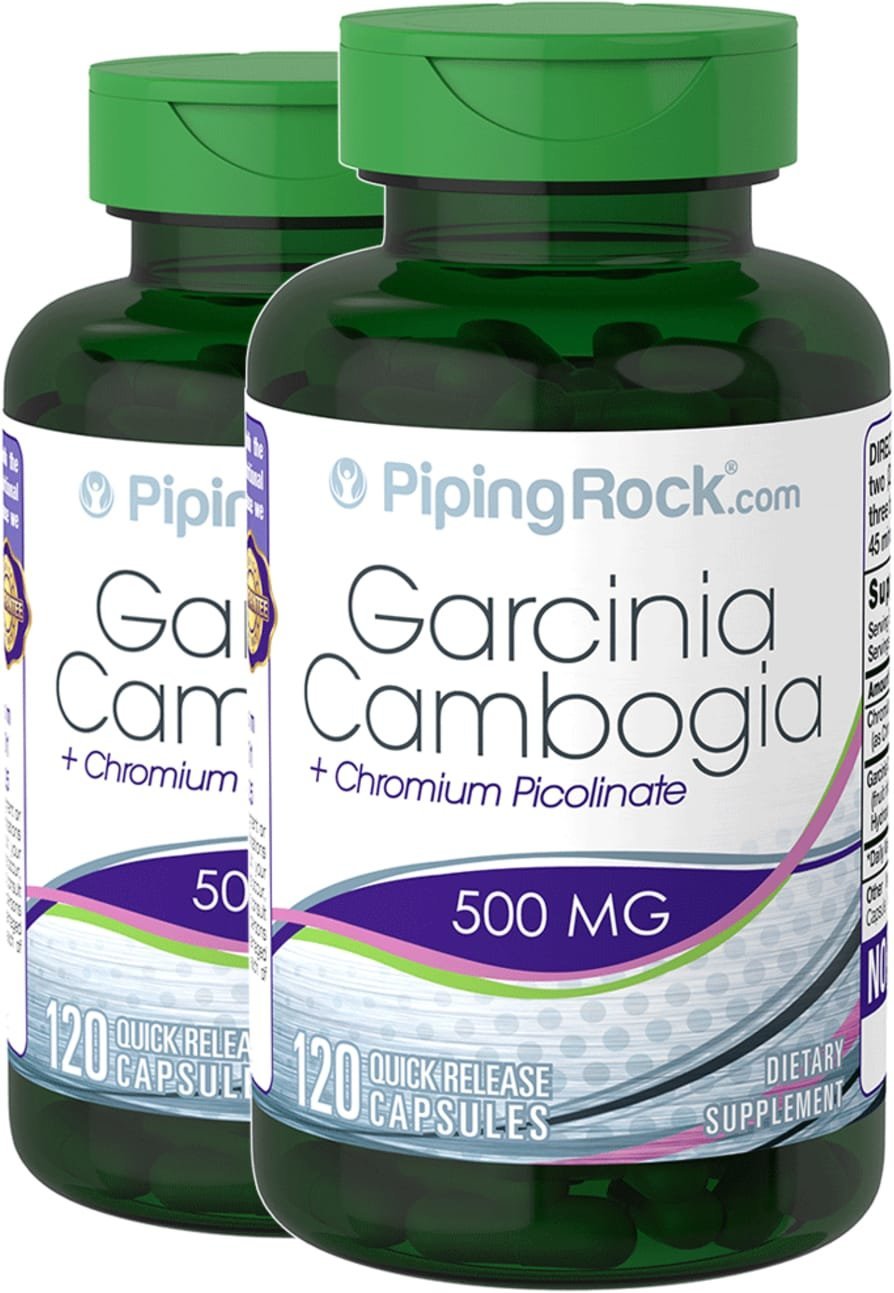 

Жиросжигатель Piping Rock Garcinia Cambogia Plus Chromium Picolinate 120 Capsules