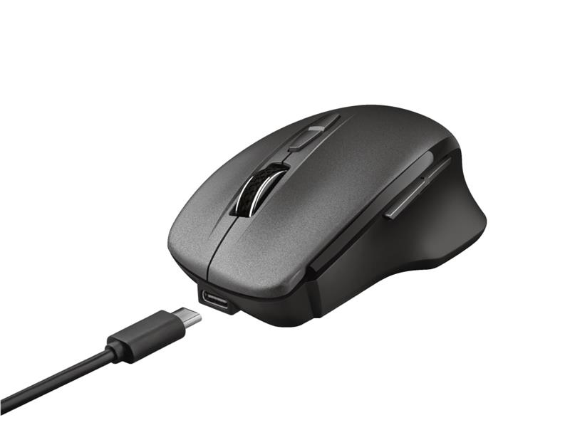 

Мышь Wireless Trust Themo Rechargeable (23340) Black USB