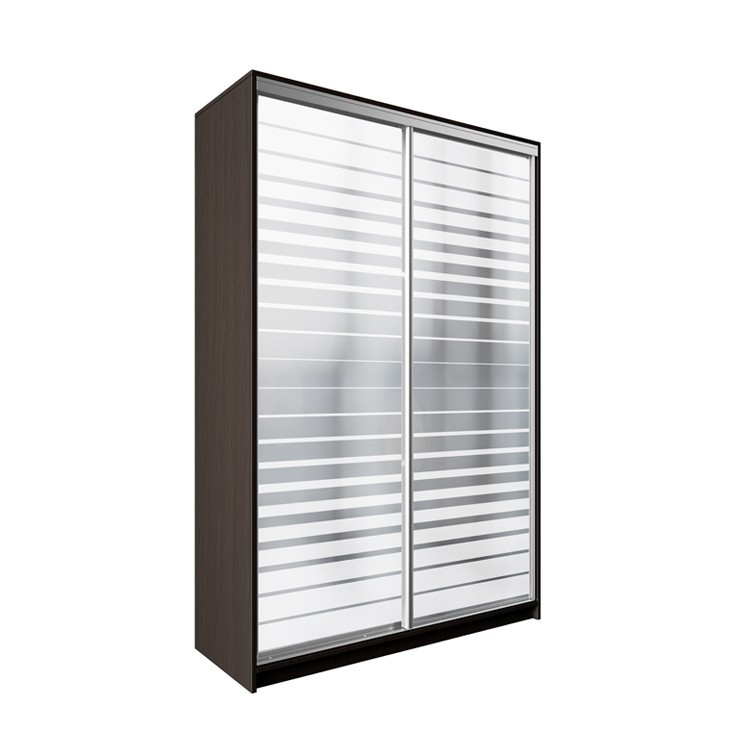 

Шкаф-купе ДЕКОР SM01 Р0252 Зеркало 240 x 120 x 60 см двухдверный Венге Магия