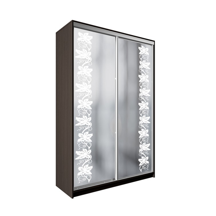 

Шкаф-купе ДЕКОР SM02 Р0212 Зеркало 240 x 200 x 60 см двухдверный Венге Магия