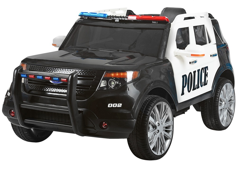

Электромобиль Bambi Police New 12V 9Ah M 3259EBLR-1-2 Black / White (M 3259EBLR-1-2)