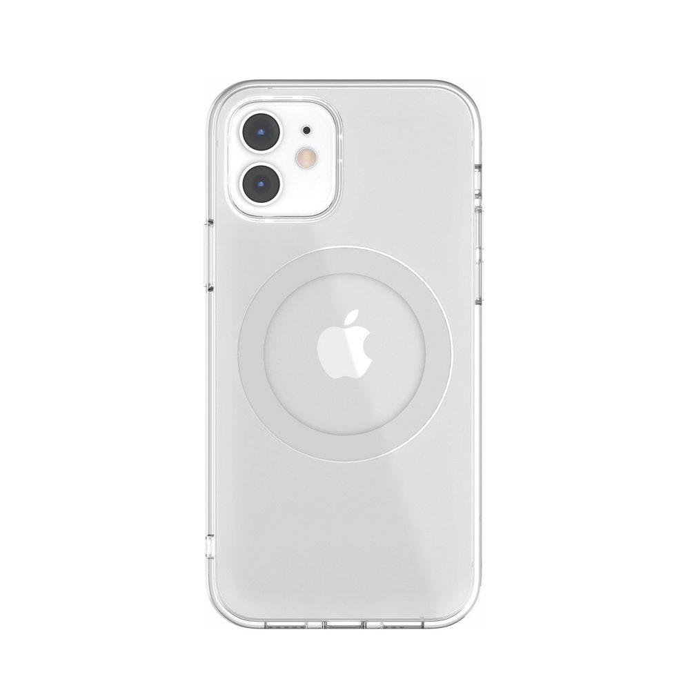 

Чехол Switcheasy MagClear для iPhone 12 mini прозрачный + серебристый (GS-103-121-225-26)