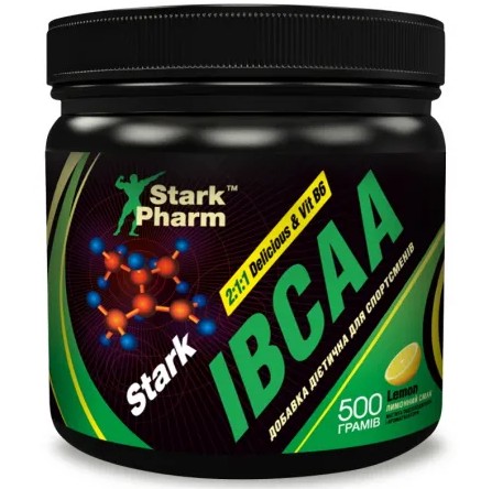 

Аминокислота Stark Pharm IBCAA 2-1-1 & Vit B6 500 г Лимон