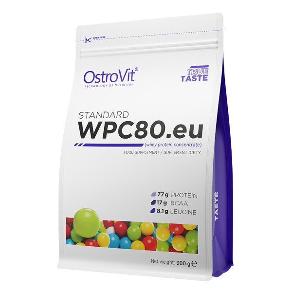 

Протеин OstroVit Standard WPC80.eu 900 г Жвачка