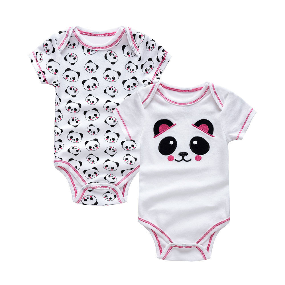 

Боди для девочки Cute panda (2шт.) Berni Kids (68 / 6-9 мес) Розовый