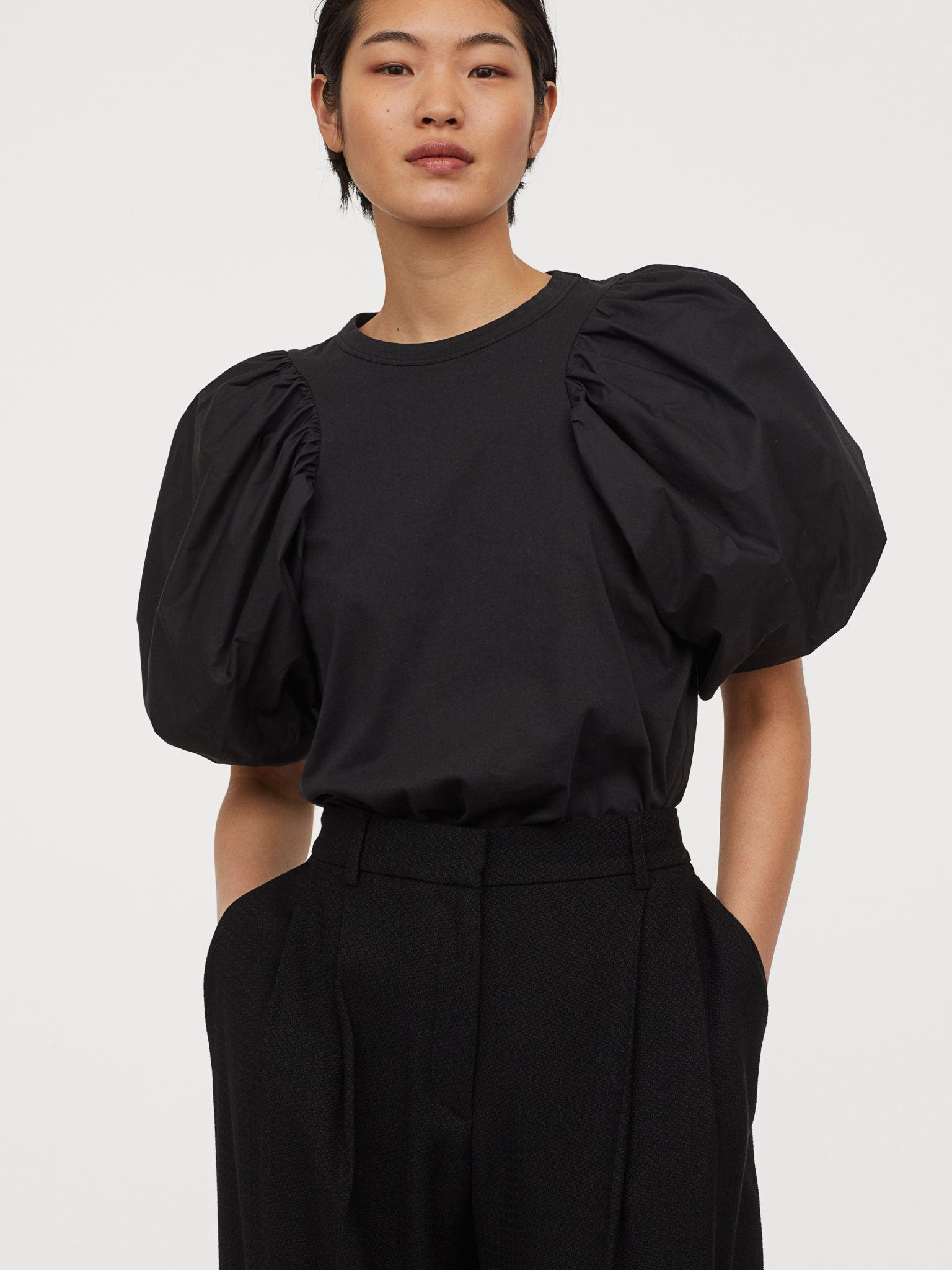 

Блузка H&M 8772241-AAAD XL Черная