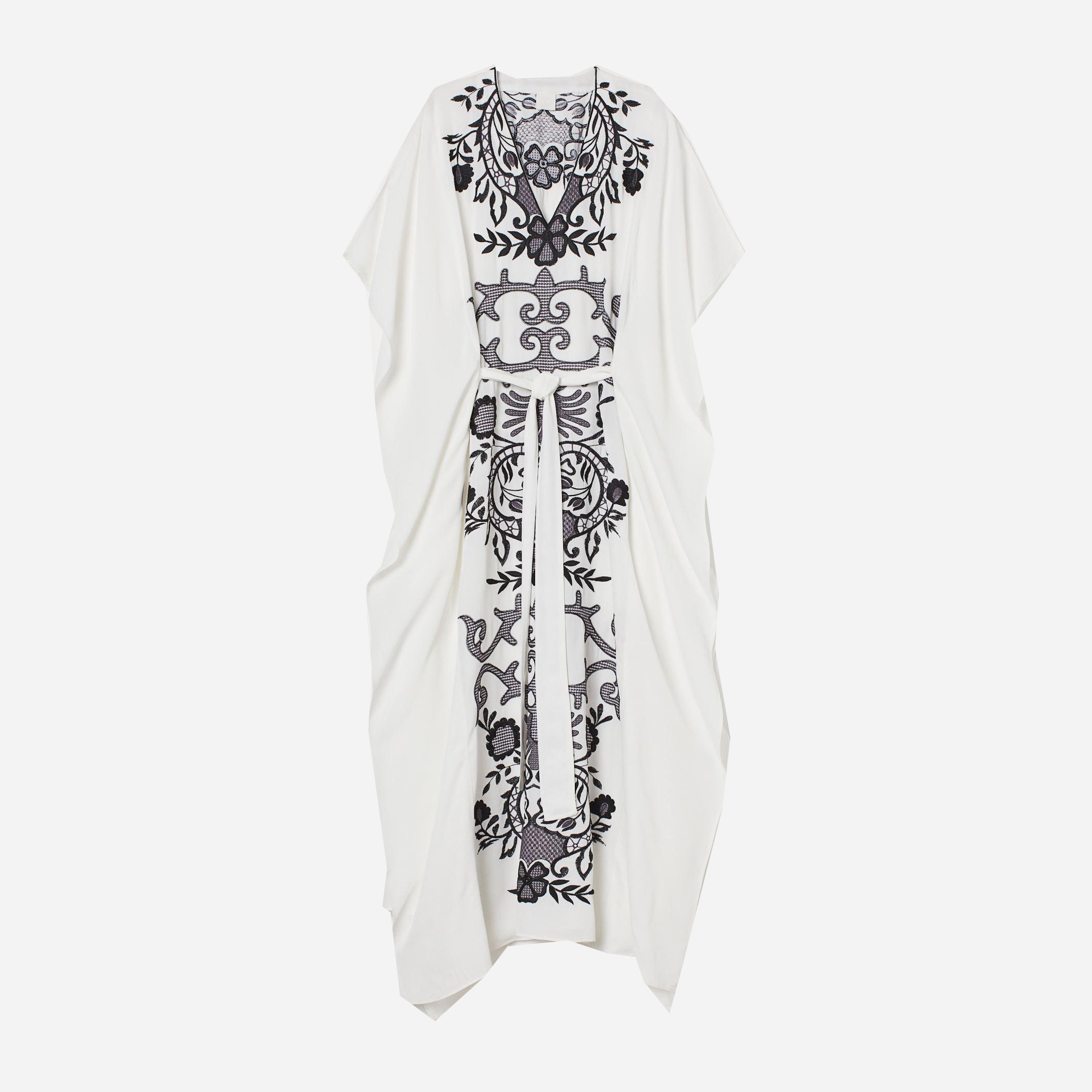 

Платье H&M 8598901-AAOL XS Белое с черным