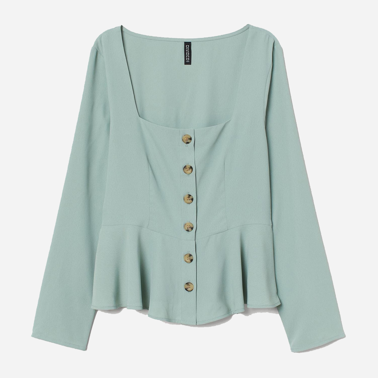 

Блузка H&M 8518841-ACVR 46 Мятная