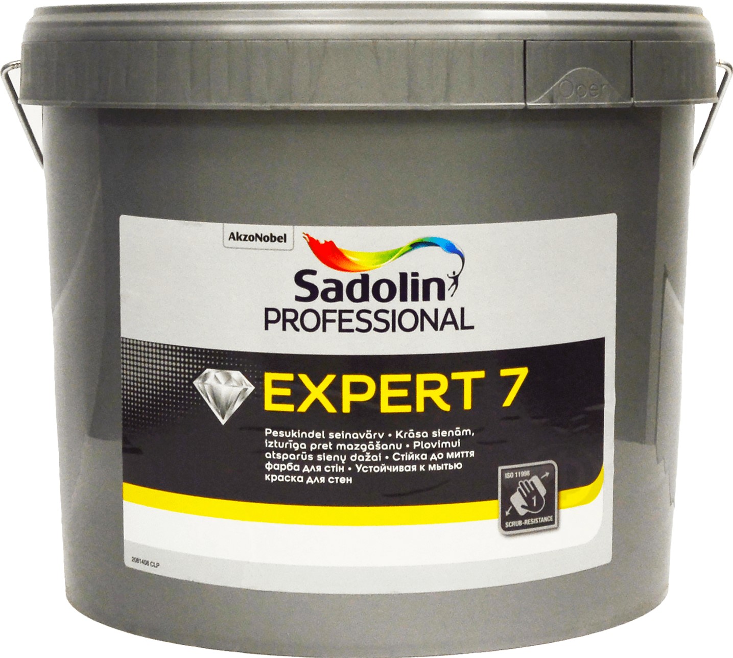 

Краска Sadolin Expert 7 - матовая акриловая краска для стен и потолка, белая, BW, 10 л (5143566)