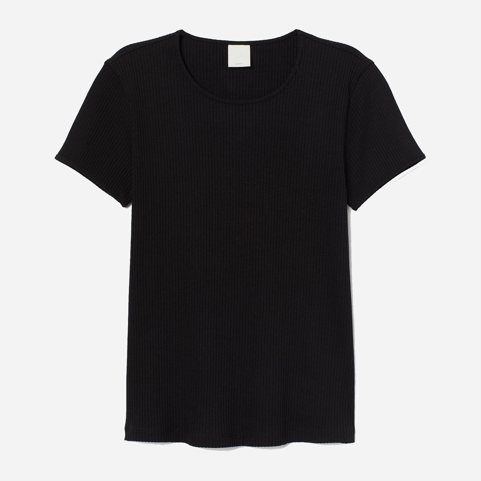 

Футболка H&M 8280471-AAAD S Черная