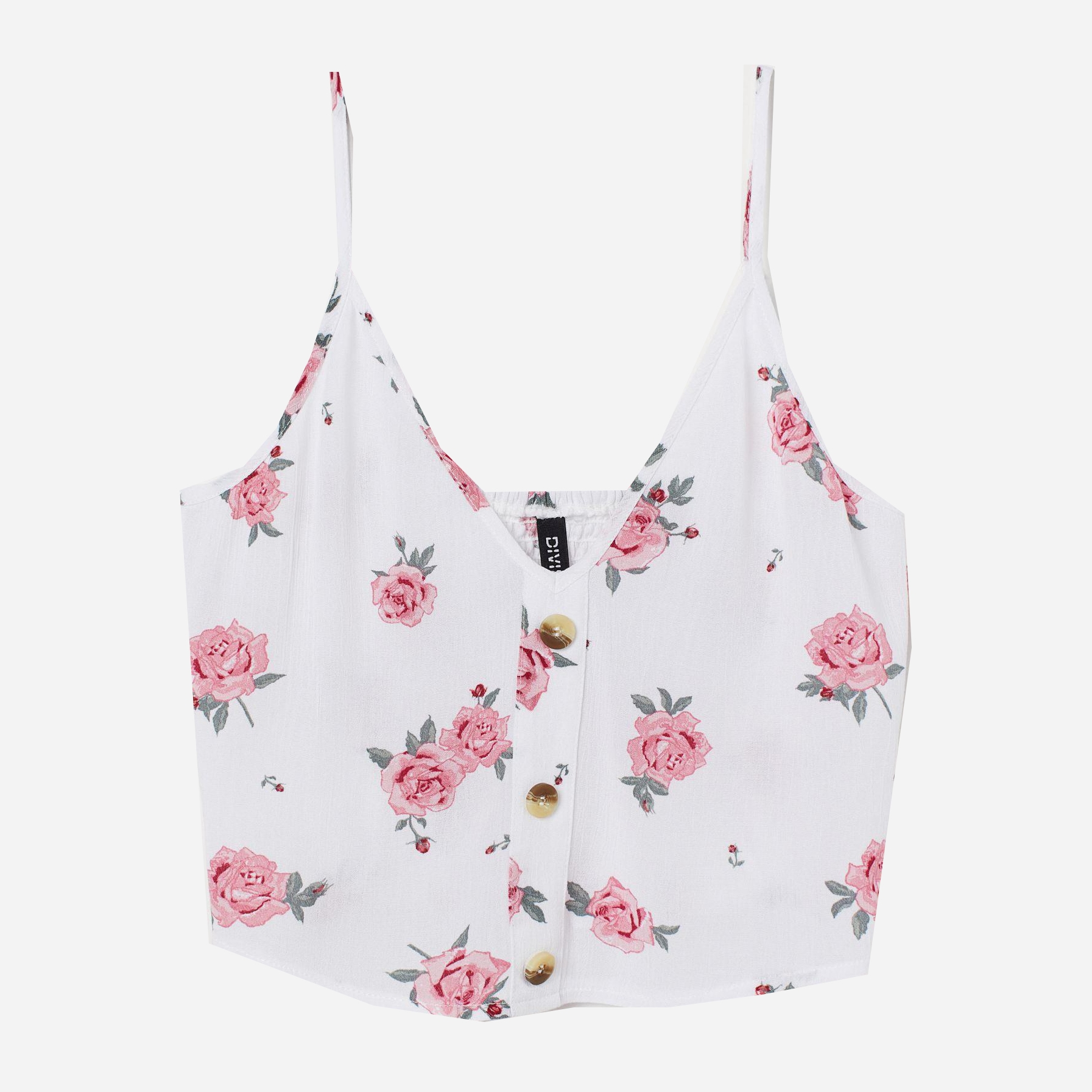 

Топ H&M 7688169-ABVJ 44 Белый с розовым