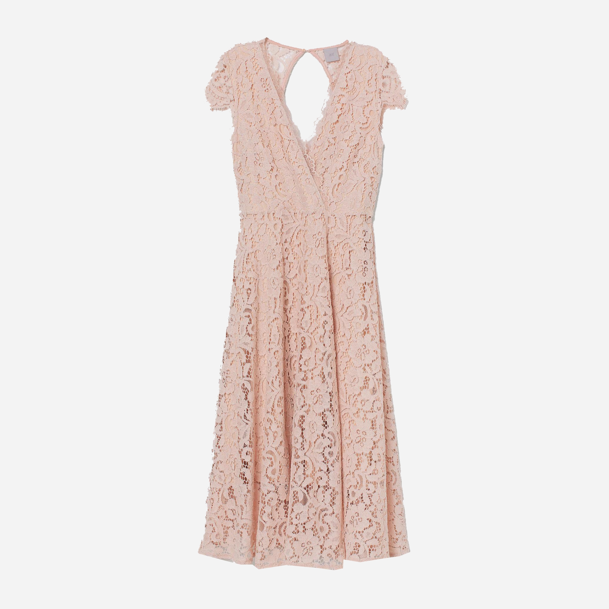 

Платье H&M 7558760-ACUH 42 Бледно-розовое